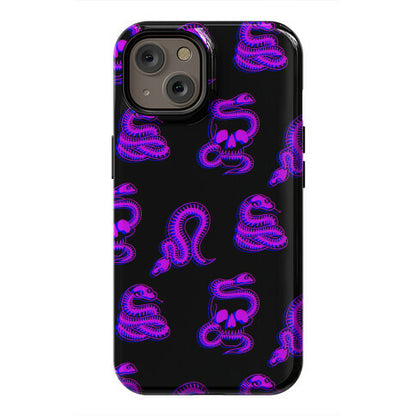 Skelly Snake Pattern Phone Case