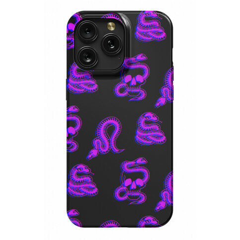 Skelly Snake Pattern Phone Case