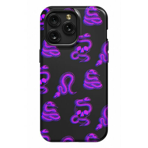 Skelly Snake Pattern Phone Case