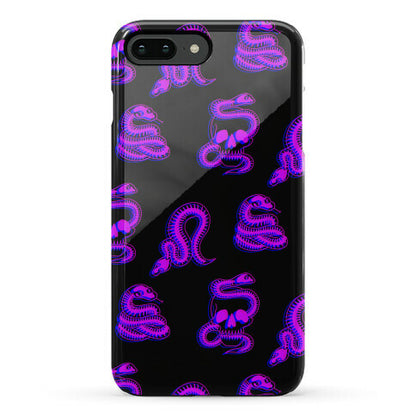 Skelly Snake Pattern Phone Case
