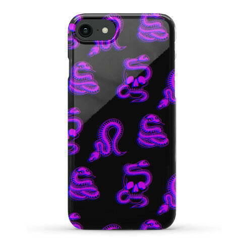 Skelly Snake Pattern Phone Case