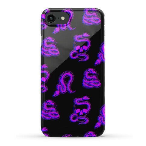 Skelly Snake Pattern Phone Case