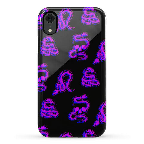Skelly Snake Pattern Phone Case
