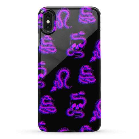 Skelly Snake Pattern Phone Case
