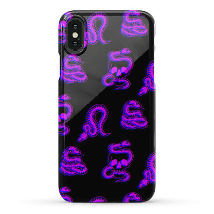 Skelly Snake Pattern Phone Case