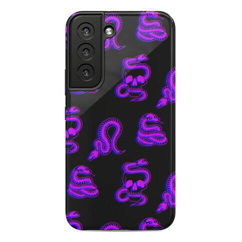 Skelly Snake Pattern Phone Case