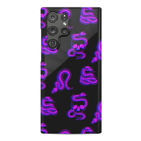 Skelly Snake Pattern Phone Case