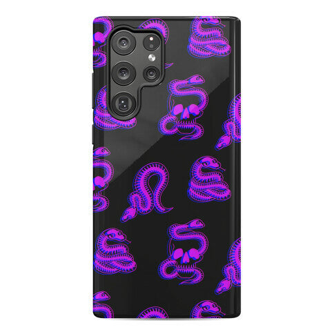 Skelly Snake Pattern Phone Case