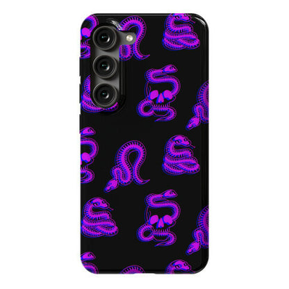 Skelly Snake Pattern Phone Case