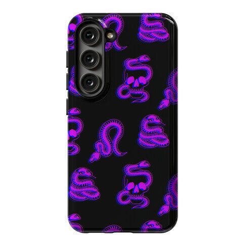 Skelly Snake Pattern Phone Case
