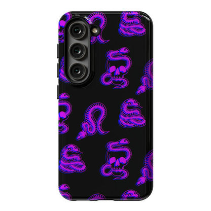 Skelly Snake Pattern Phone Case