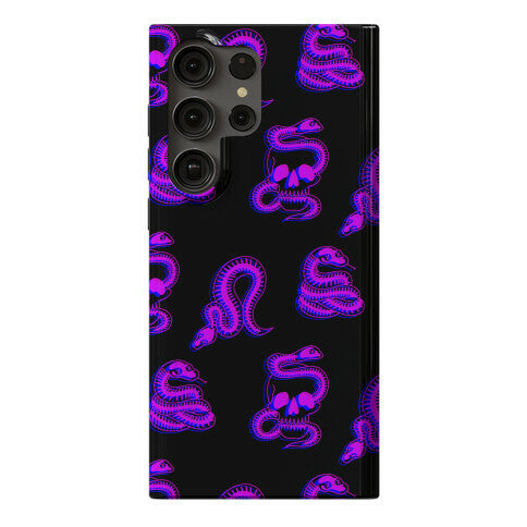 Skelly Snake Pattern Phone Case