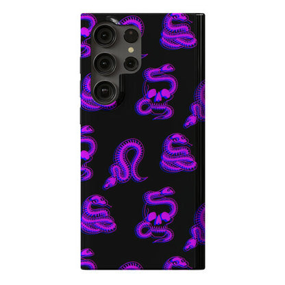 Skelly Snake Pattern Phone Case