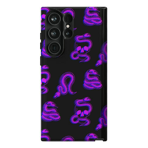 Skelly Snake Pattern Phone Case
