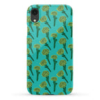 Green Carnation Pattern Phone Case