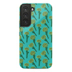 Green Carnation Pattern Phone Case