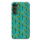 Green Carnation Pattern Phone Case