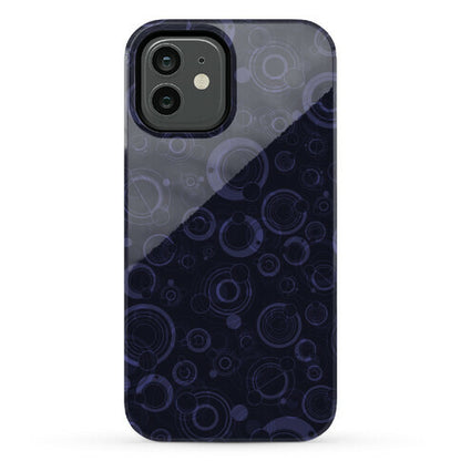 Gallifreyan Text Pattern Phone Case