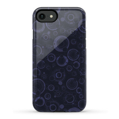 Gallifreyan Text Pattern Phone Case