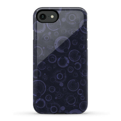 Gallifreyan Text Pattern Phone Case