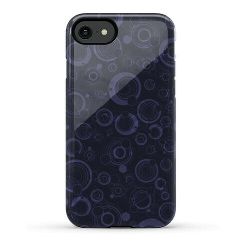 Gallifreyan Text Pattern Phone Case