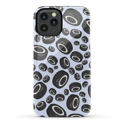 Hockey Pucks Pattern Phone Case
