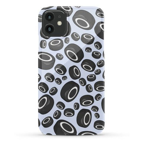 Hockey Pucks Pattern Phone Case