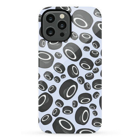 Hockey Pucks Pattern Phone Case