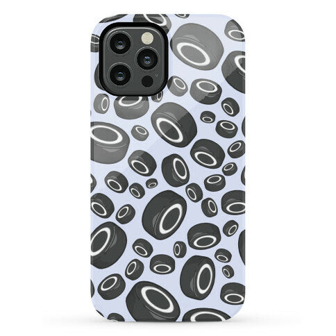 Hockey Pucks Pattern Phone Case