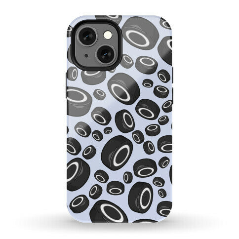 Hockey Pucks Pattern Phone Case