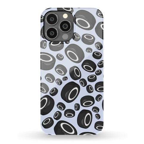 Hockey Pucks Pattern Phone Case