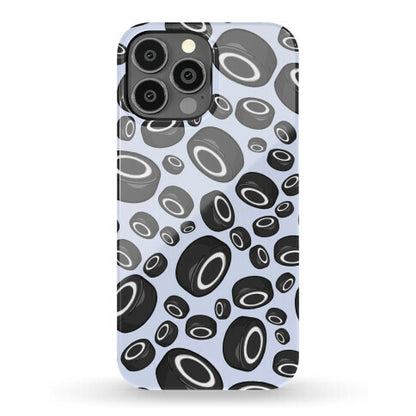 Hockey Pucks Pattern Phone Case