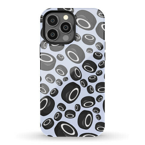 Hockey Pucks Pattern Phone Case