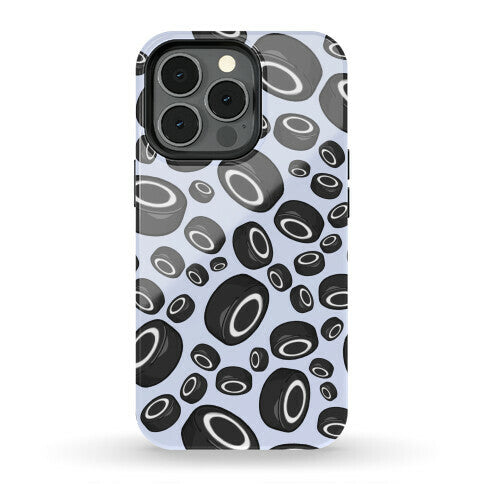 Hockey Pucks Pattern Phone Case