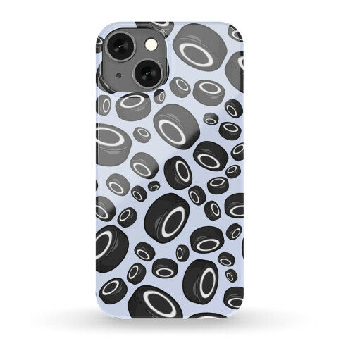 Hockey Pucks Pattern Phone Case