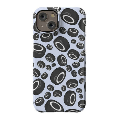 Hockey Pucks Pattern Phone Case