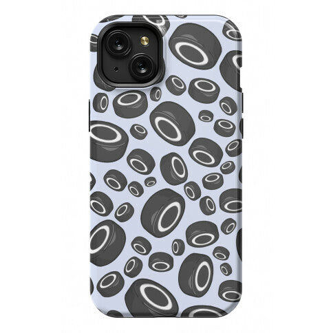 Hockey Pucks Pattern Phone Case