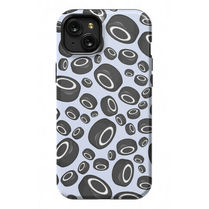 Hockey Pucks Pattern Phone Case