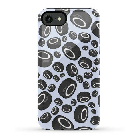 Hockey Pucks Pattern Phone Case