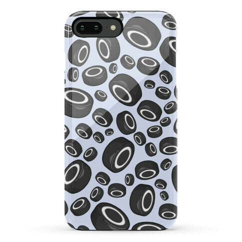 Hockey Pucks Pattern Phone Case