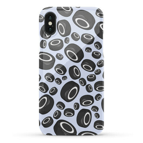 Hockey Pucks Pattern Phone Case