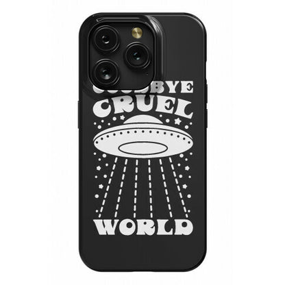 Goodbye Cruel World Phone Case