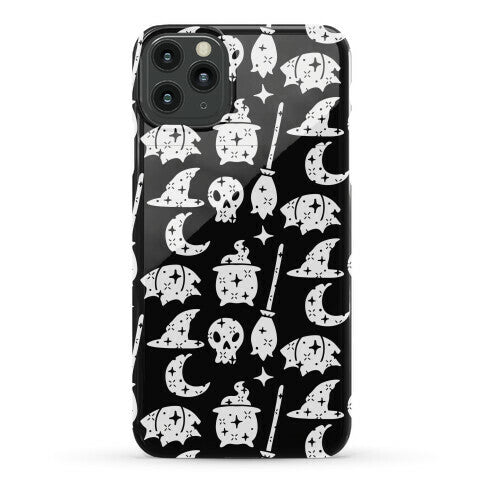 Sparkle Witch Pattern Phone Case