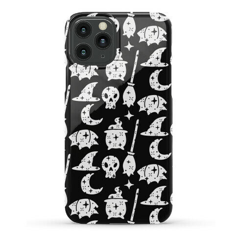 Sparkle Witch Pattern Phone Case