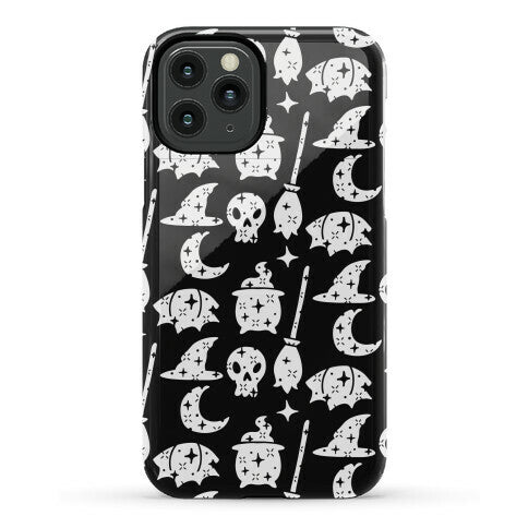 Sparkle Witch Pattern Phone Case