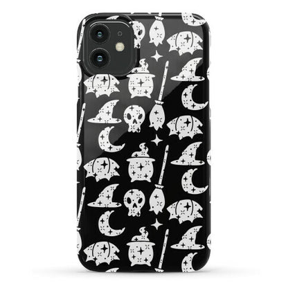 Sparkle Witch Pattern Phone Case