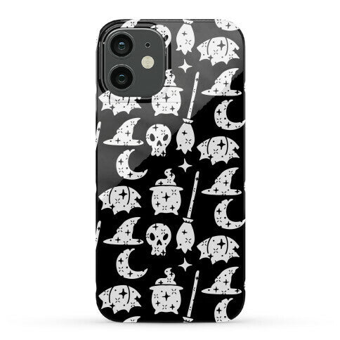 Sparkle Witch Pattern Phone Case