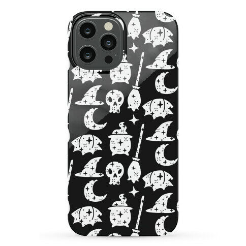 Sparkle Witch Pattern Phone Case