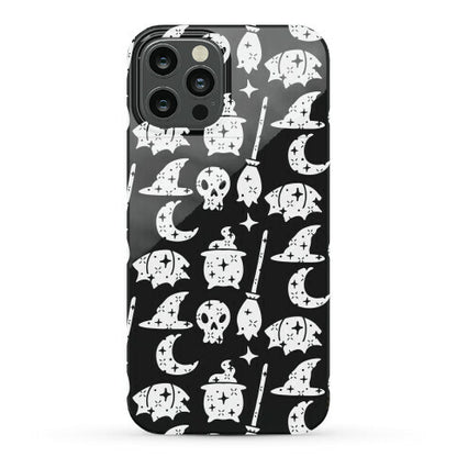 Sparkle Witch Pattern Phone Case
