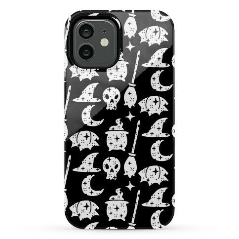 Sparkle Witch Pattern Phone Case